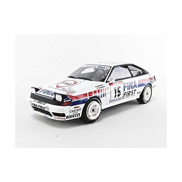 Otto Mobile OT727 Collectible Miniature Car - White/Red/Blue 並行輸入品