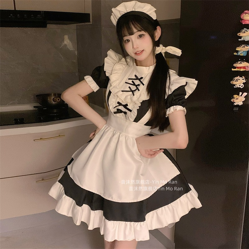 正規品販売:甜心小厨娘 * にほんこく甜妹女中服cos服 にじげんコスプレ韓国女中
