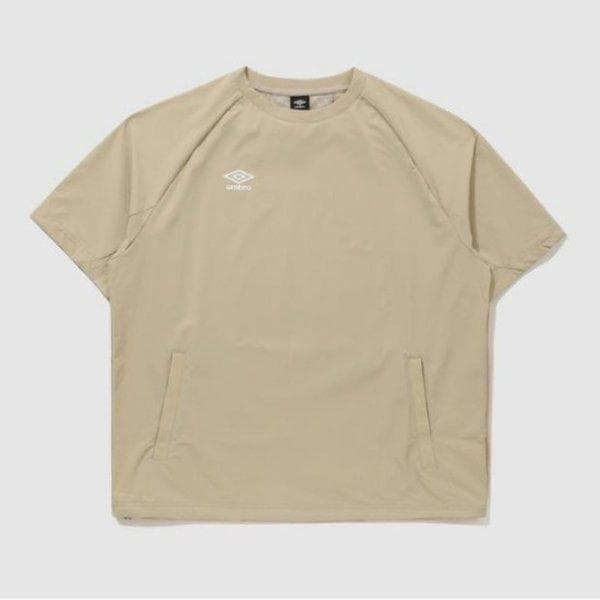 半袖Tシャツ JQS UQ121SWT32-BEI アクティブオールラウンドストレッチ半袖ピステ / BEIGE