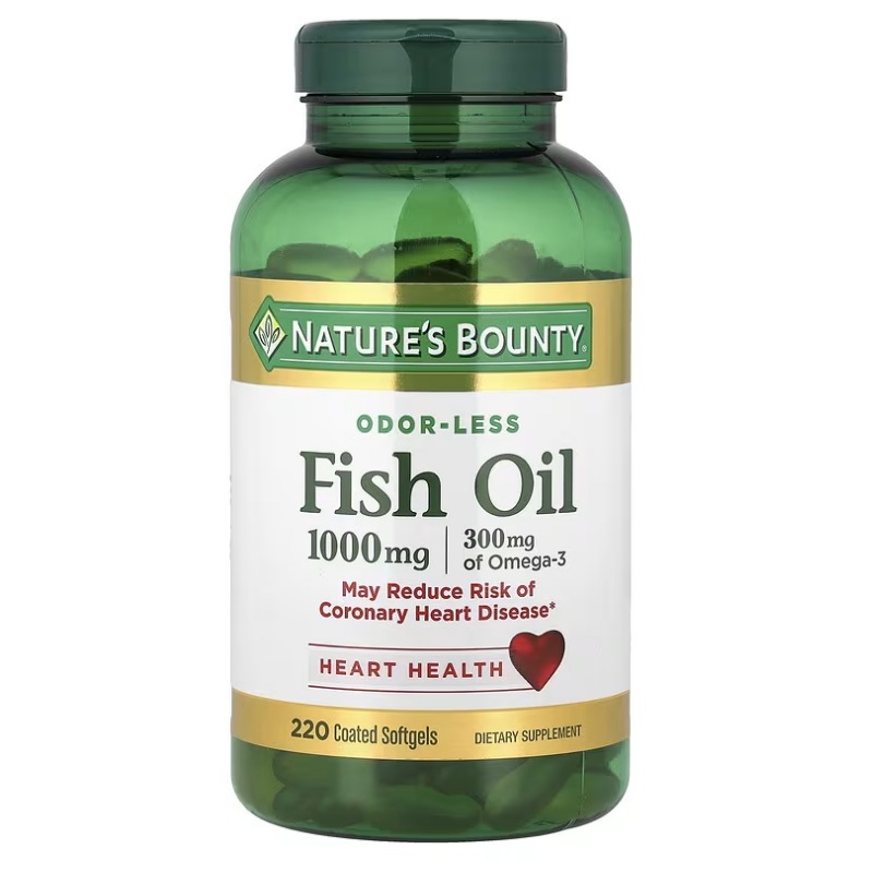 フィッシュオイル 1000mg コーティングソフトジェル220粒