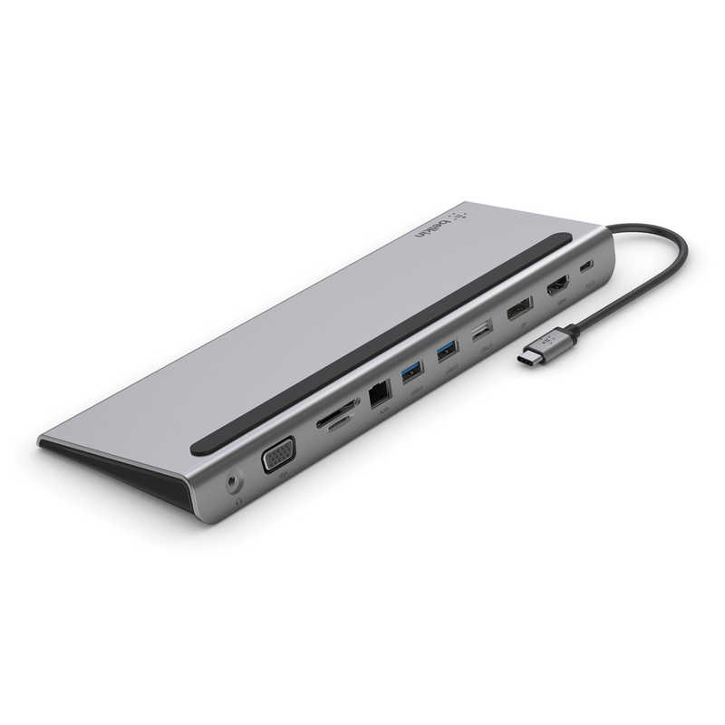 BELKIN　CONNECT USB-C 11-in-1 マルチポートドック [USB Power Delivery対応/USB3.0対応/3ポート]　INC004BTSGY