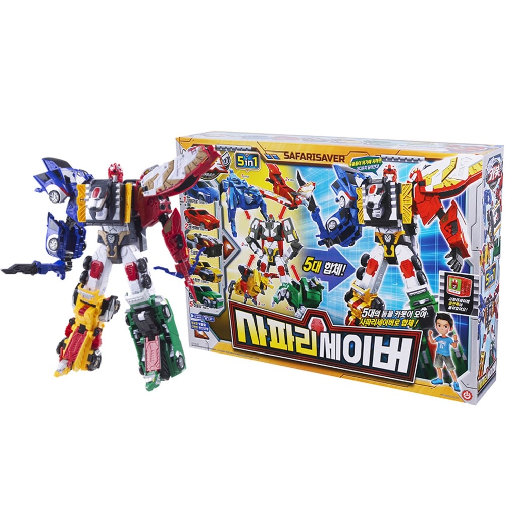 ハローカーボットサファリセーバー 韓国変身ロボット玩具