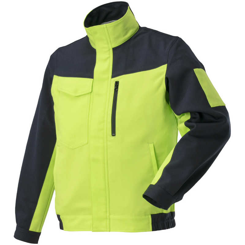 ミズノ　ワークジャケット(通年向け) ［ユニセックス］ 2XL 85：ネイビー×ライムグリーン　F2JEA18685 7,888円