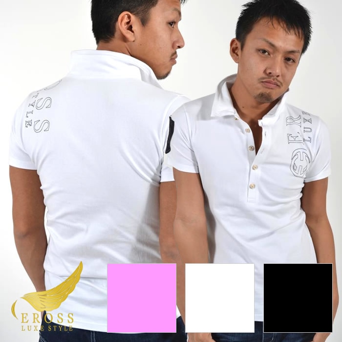 FINAL SALEER13SO33 EROSS ショルダーポロシャツ