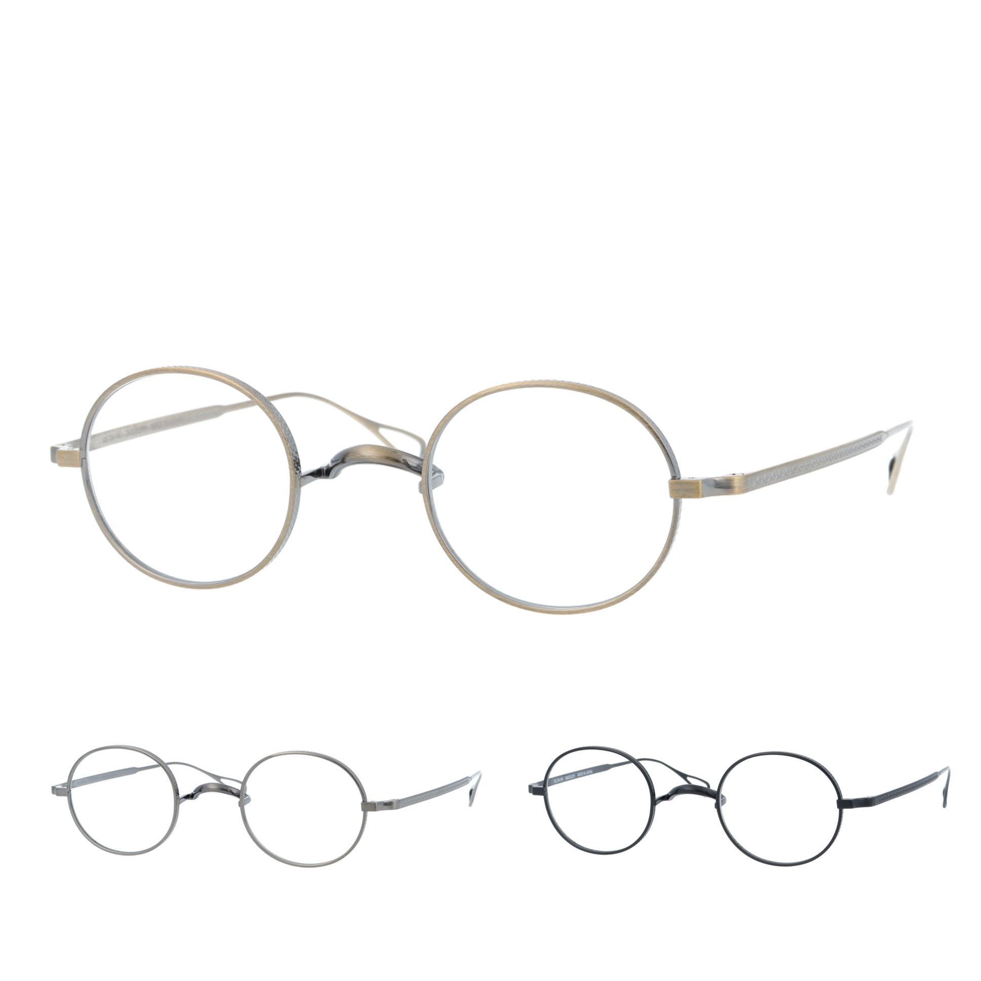 メガネ 87-9008 col.1/2/3 43mm 日本製 3color クラシックスタイル