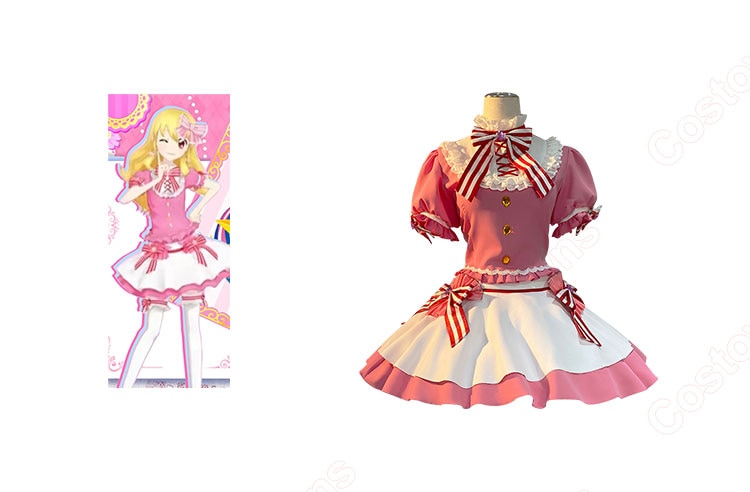 アイカツ! 星宮いちご オーロラキス コスプレ衣装 Dress Up Style