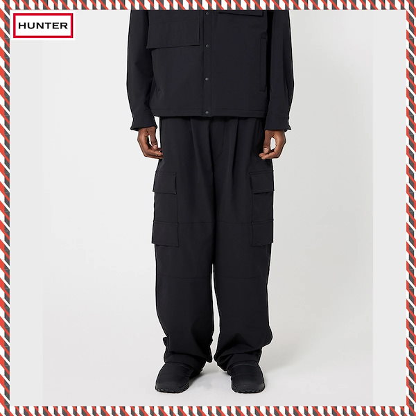 【HUNTER】26fw ユーティリティ ストリングパンツ HFMA301APTBLK