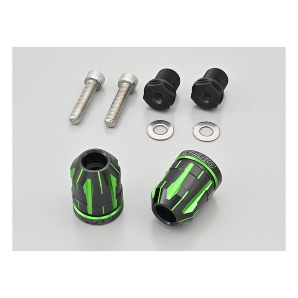 バーエンド カワサキ M17 用 TECHNO ライムグリーン 42584