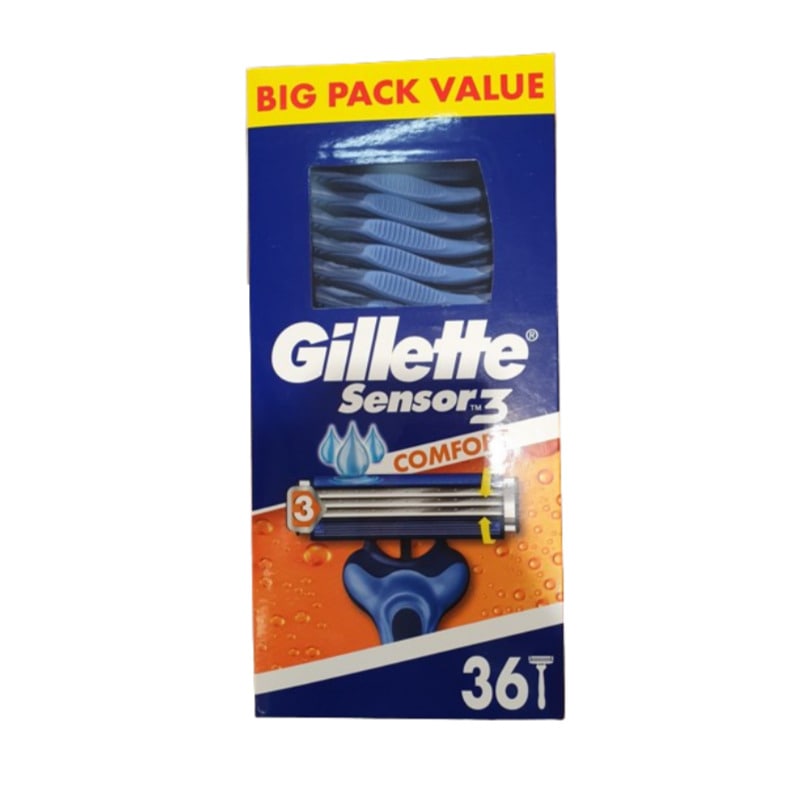ジレット センサー3 使い捨てカミソリ 36個入