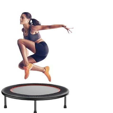注目商品在庫一掃 2025型トランポリン大人用家庭用直径100cm耐荷重100kg 折り畳み 有酸素運動 スポーツ ホームジャンピング エクササイズ ダイエット バウンダー 室内運動 誕生日 プレゼン