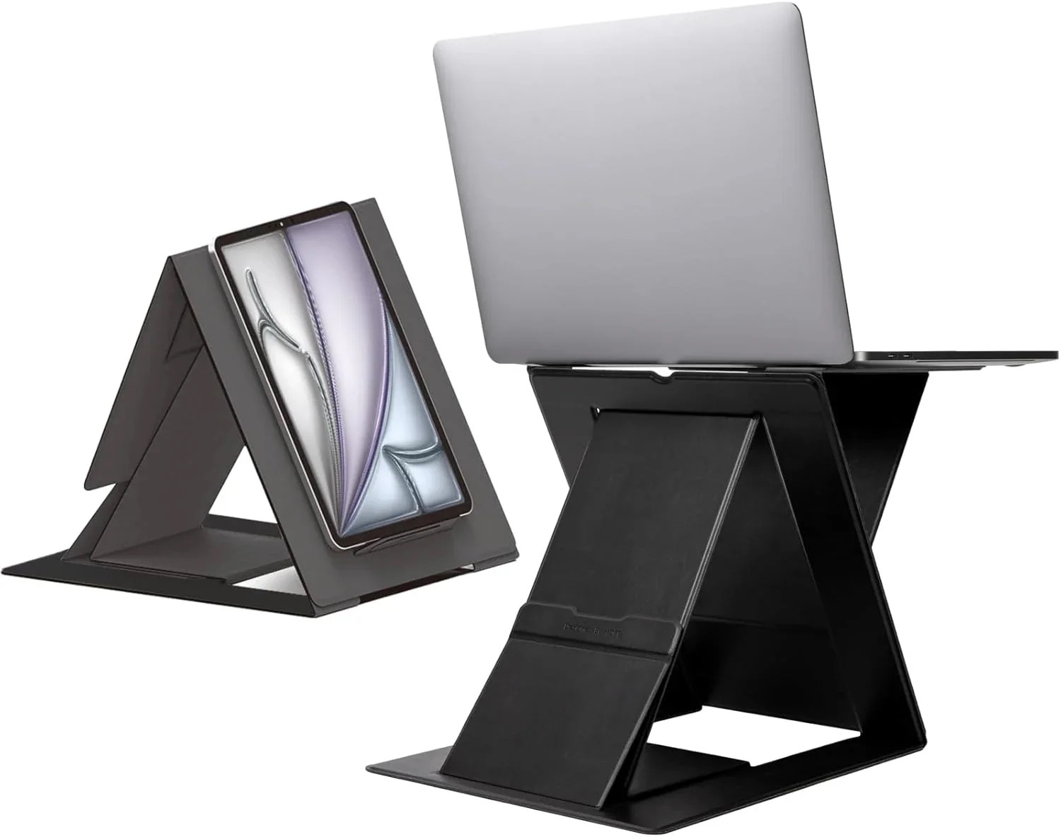 MOFT Z[公式直営店]ノートパソコンスタンド ノートPCスタンド PCデスクワークに対応 お手軽にスタンディングワークを実現 テレワークや在宅勤務に最適 折りたたみ 収納時の薄さ1.5cm
