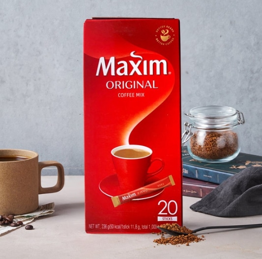 【送料無料】東西食品 MAXIM マキシム オリジナル コーヒー ミックス スティック 20包×24箱／韓国茶 インスタントコーヒー