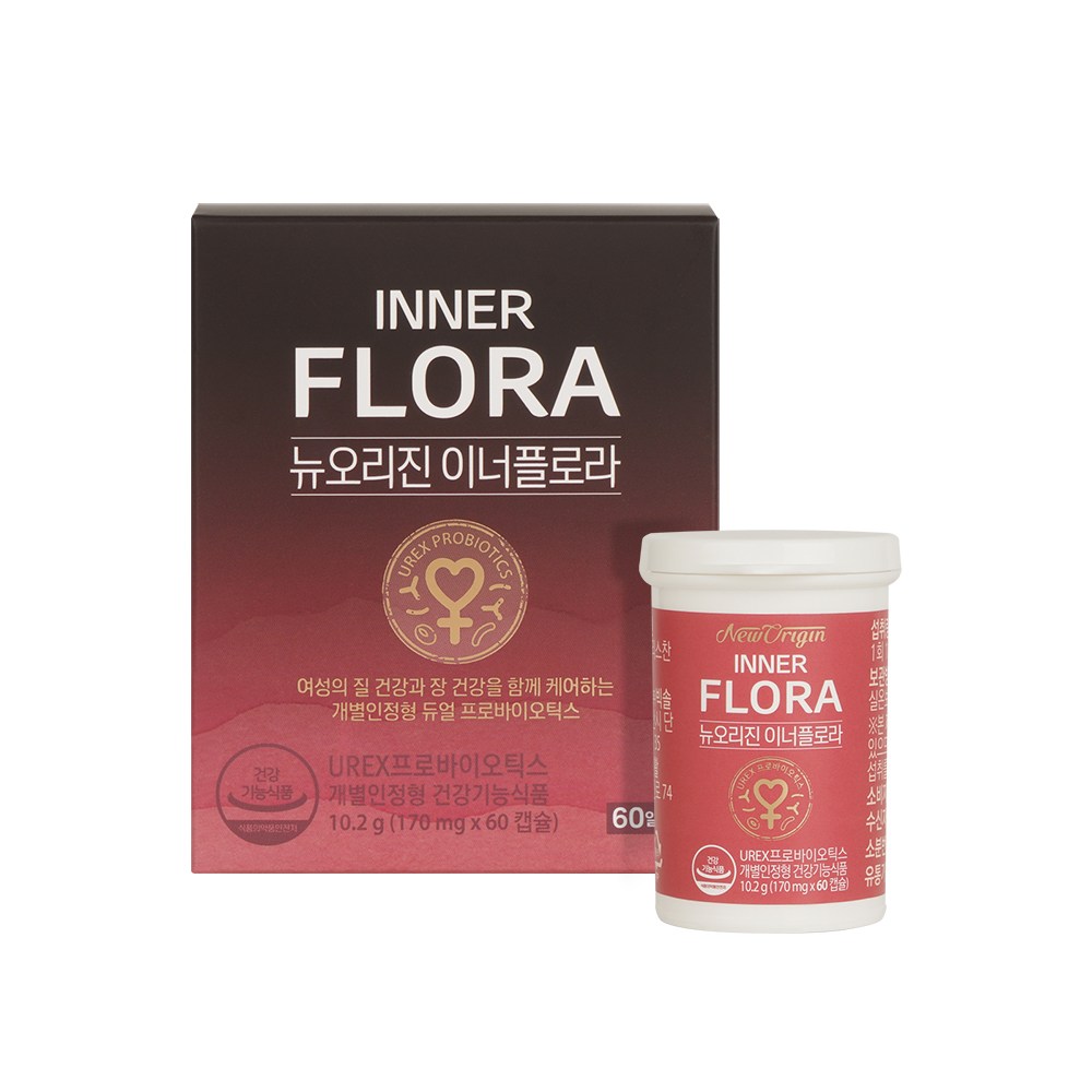 有限健康ニューオリジンインナーフローラ女性膣の健康乳酸菌UREXプロバイオティクス（60日)