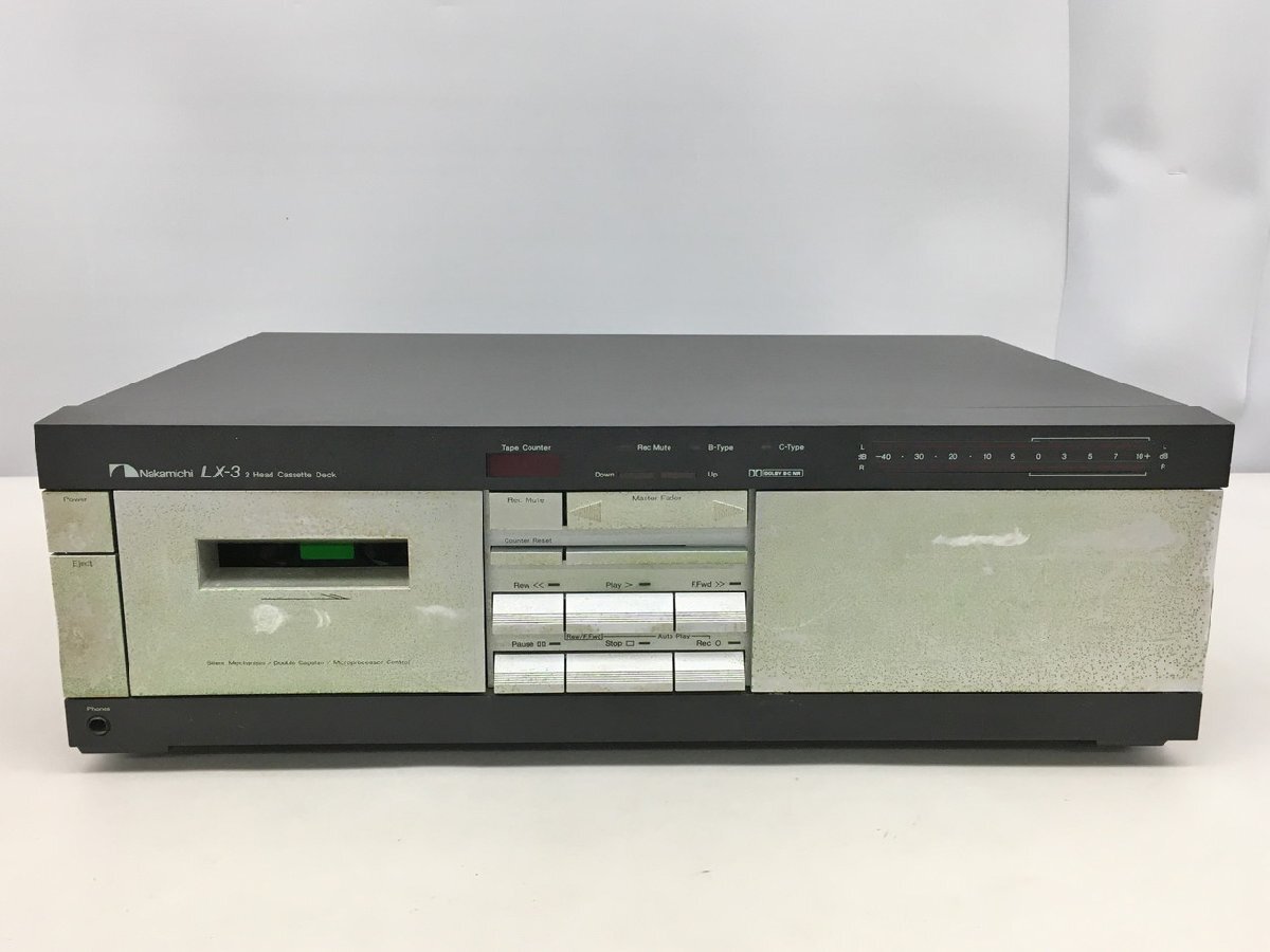 ナカミチ Nakamichi カセットデッキ LX-3 ジャンク 2602LT180