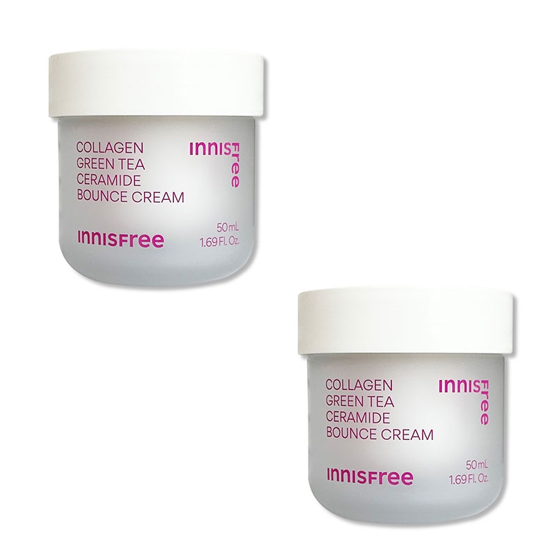 1+1! コラーゲングリーンティーセラミドバウンスクリーム 50ml 旧 ダーマグリーンティープロバイオティクスクリーム