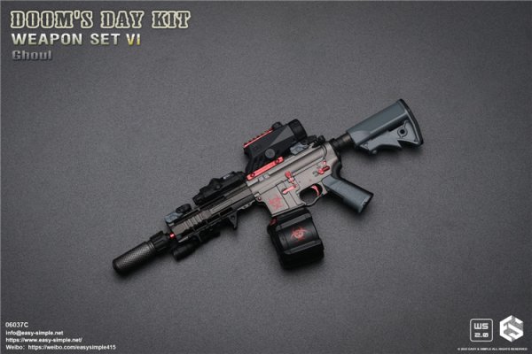 EasySimple Dooms Day Kit Weapon Set VI 06037 Ghoul