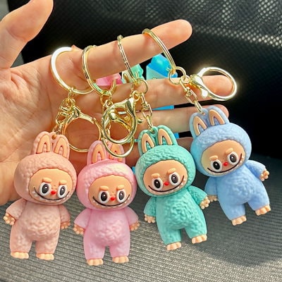 ラブブ ぬいぐるみストラップ Labubu キーホルダー Labubuバッグ
