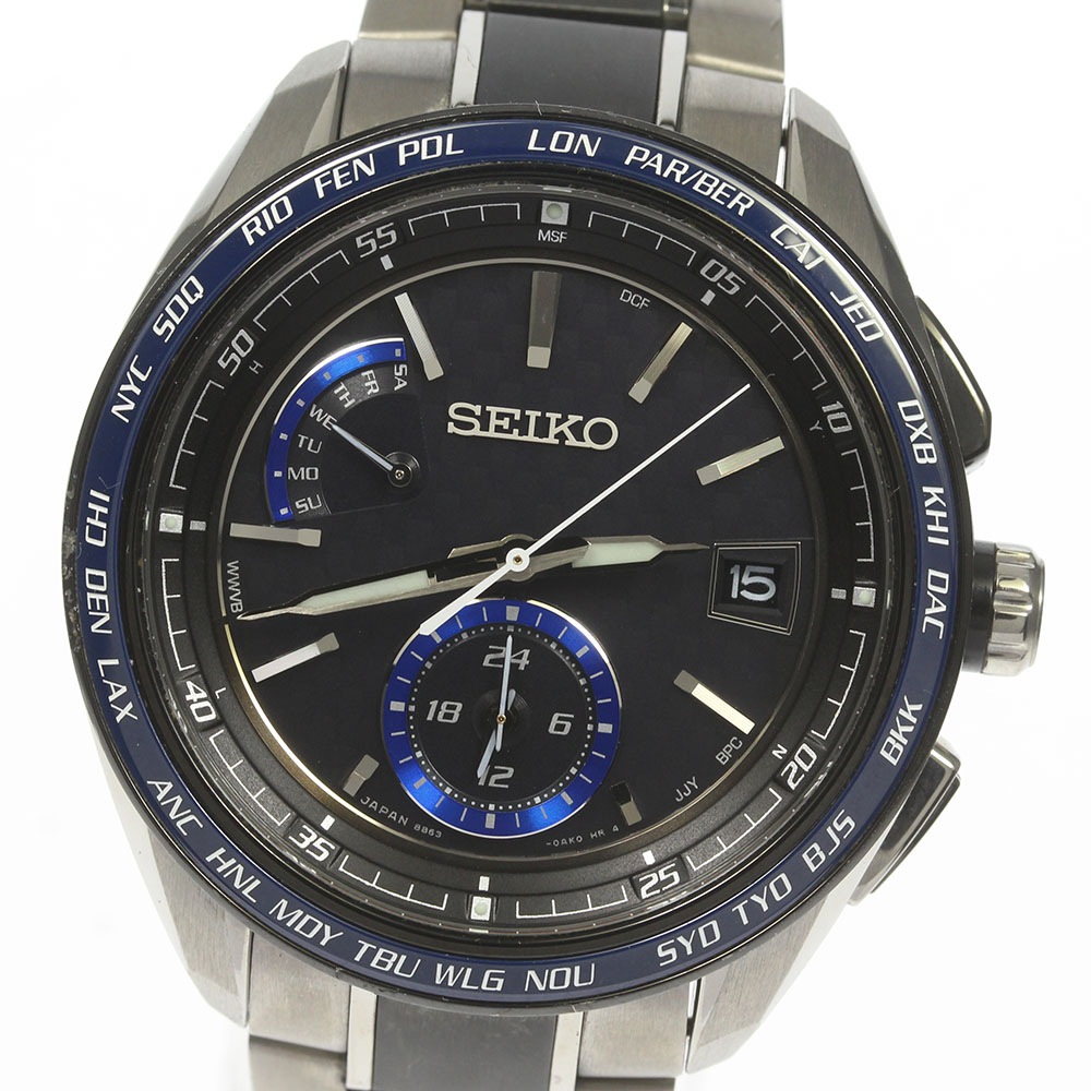 【SEIKO】セイコー ブライツ デイデイト SAGA261/8B63-0AN0 ソーラー電波 メンズ【中古】