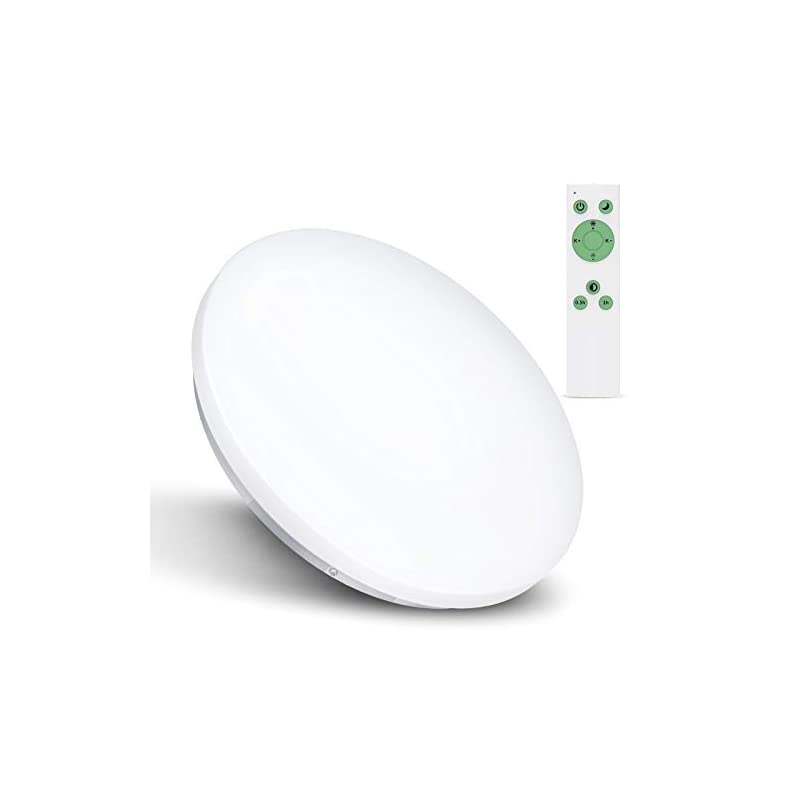 【調光調色タイプ リモコン付き】 LEDシーリングライト 24W 6畳 2400lm 常夜灯 明るさ