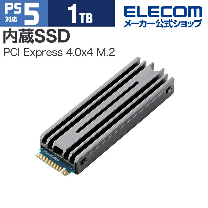PS5対応 M.2 PCIe接続 内蔵SSD 1TB PS5取付用ドライバー付属 PCI Express Gen4.0x4 M.2 2280 ESD-IPSシリーズ ESD-IPS1000G