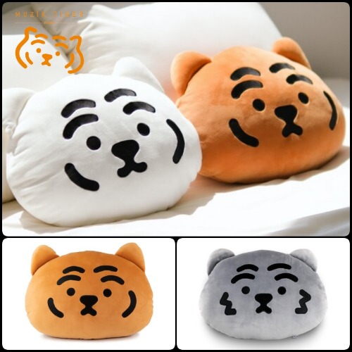 *MUZIK TIGER* 太っちょ虎 フェイス大福 クッション 3種