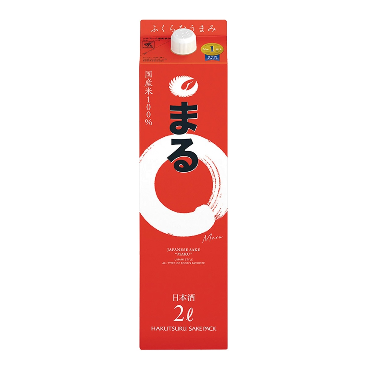 白鶴 まる 2L(2000ml) 6本入 2ケース(12本)