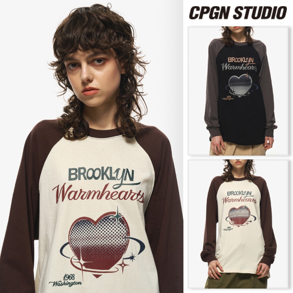 【CPGN STUDIO】 Brooklyn Raglan Long Sleeve