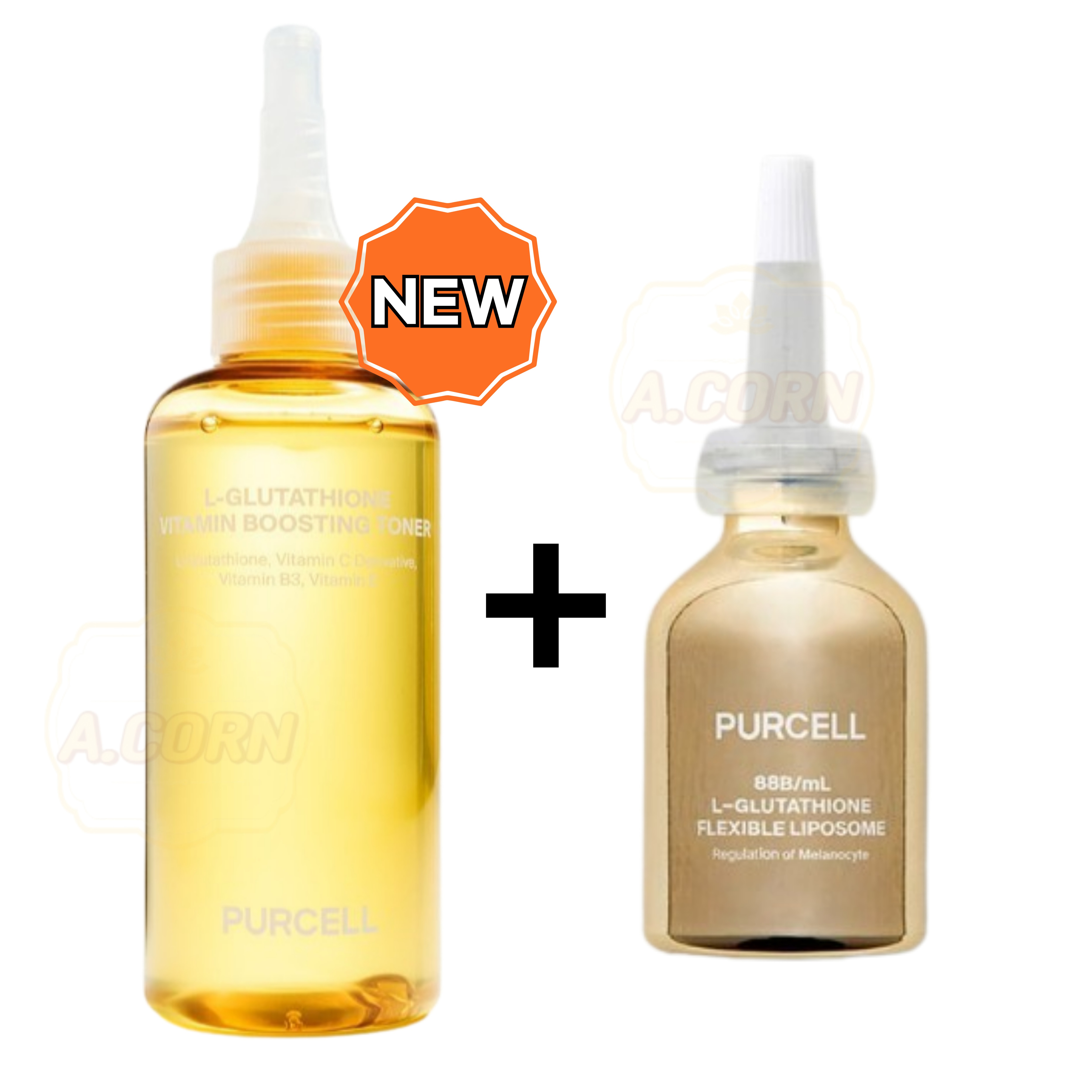 [NEW]グルタチオン ビタミンブースティングトナー 150ml+880億/mLグルタチオンリポソームアンプル 30ml/グルタチオン/トーンアップブースティングトナー