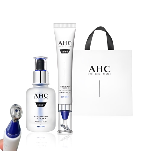 [水光 水分補給] プロショット ヒアルロ ディープ ボリューム 5 デュオ セラム 40ml+アイクリーム 30ml）ミニ3種（セラム5ml+アイクリーム5ml+エッセンス 20ml）