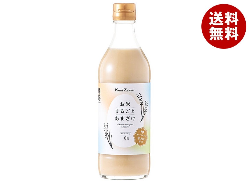 中埜酒造株式会社 國盛 お米まるごとあまざけ 500g瓶＊12本入＊(2ケース)