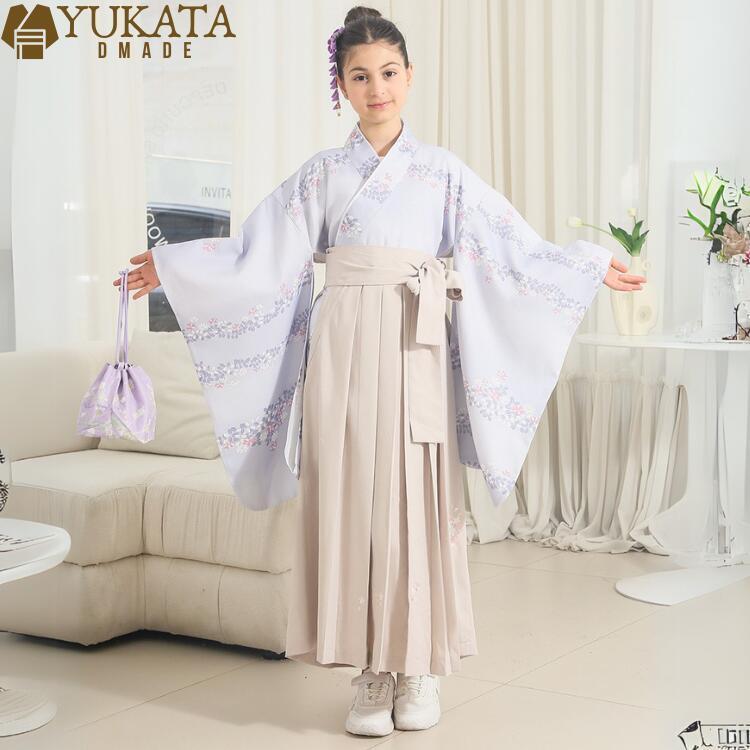 出荷が迅速である 独占販売 卒業式 袴 振袖 花柄 袴 女の子 はかま 行燈 販売 行灯袴 学生 学校 子供 女の子 ジュニア 学生 浴衣 袴 巾着袋 髪飾り 卒業式 謝恩会 ハカマ 入学式 振袖 コ
