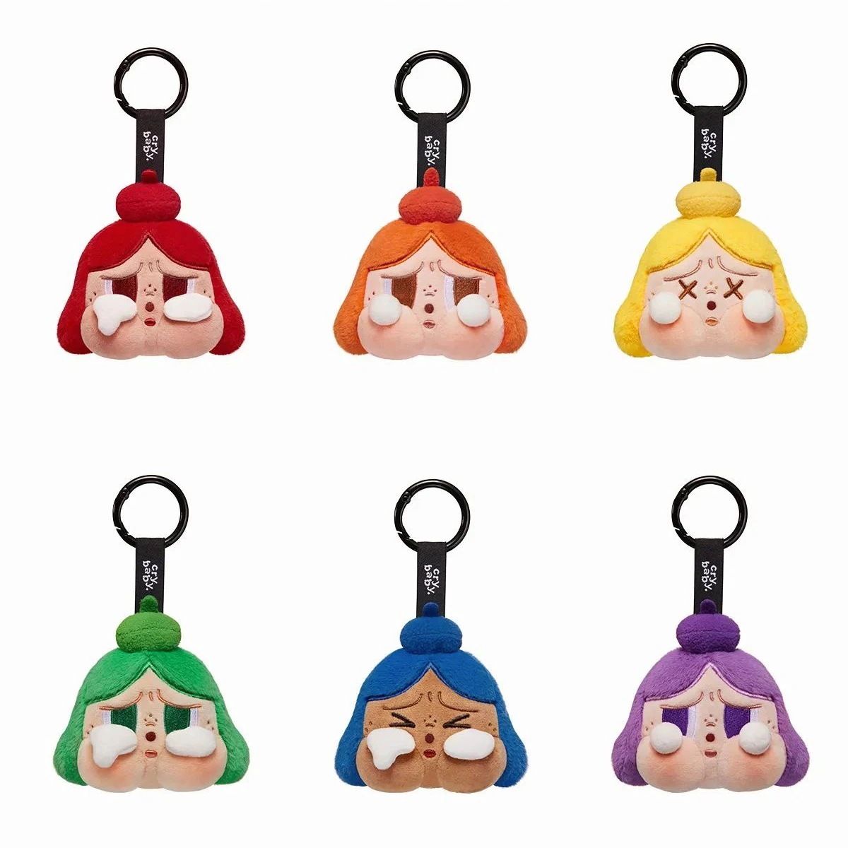 公式正規品 POP MART CRYBABY CHEER UP, BABY! シリーズ ぬいぐるみペンダントブラインドボックス ガチャポン
