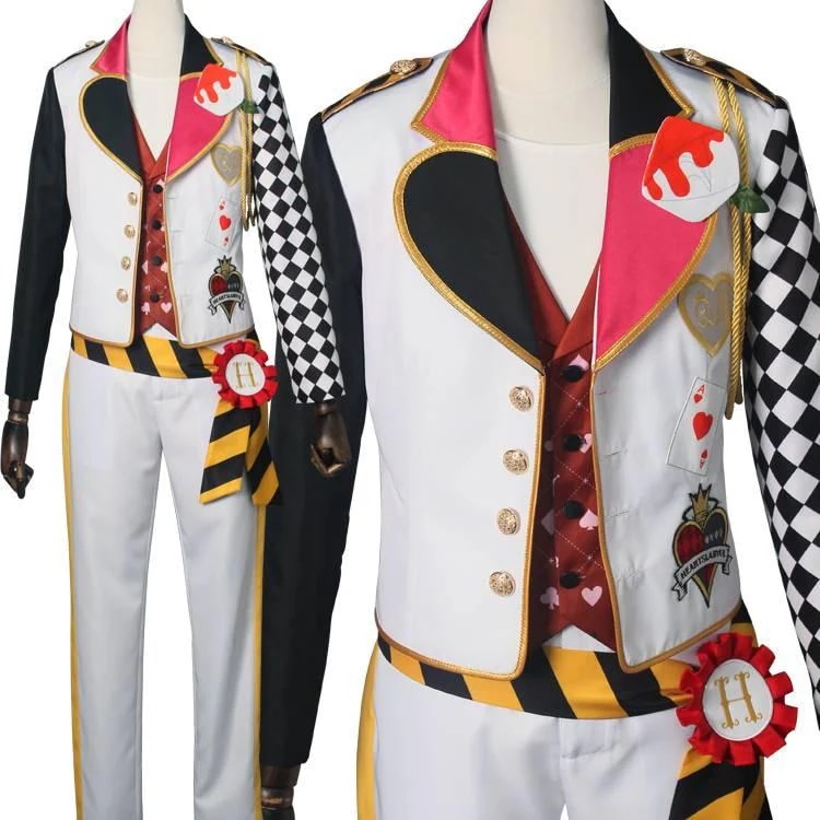 ツイステッドワンダーランド ツイステ ふしぎの国のアリス ハーツラビュル寮 エーストラッポラ ツイステ Ace　コスプレ衣装 コスチューム 学園祭 イベント 文化祭 仮装 変装