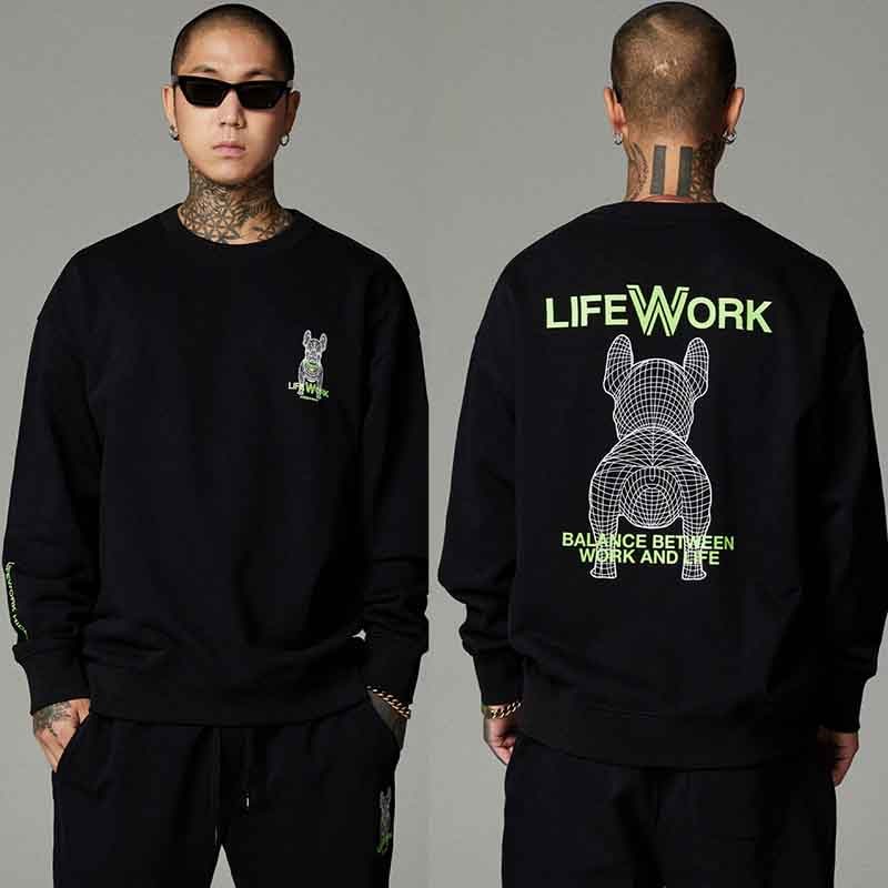 韓国ファッションブランドlifeworkパーカー