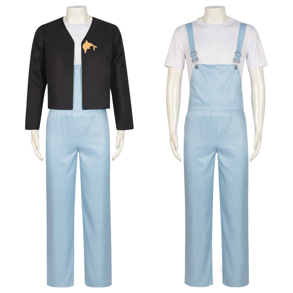 ブルーロック BLUELOCK 蜂楽廻 コスプレ衣装 変装 仮装 コスチューム オーバーオール ハロウィン 演出服