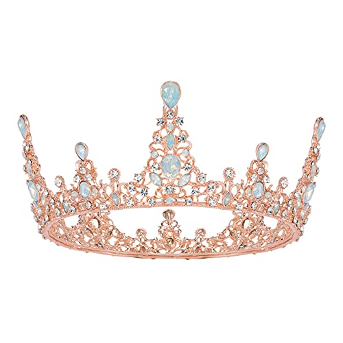 並行輸入品SWEETV Baroque Tiaras and Crowns for Women Qu