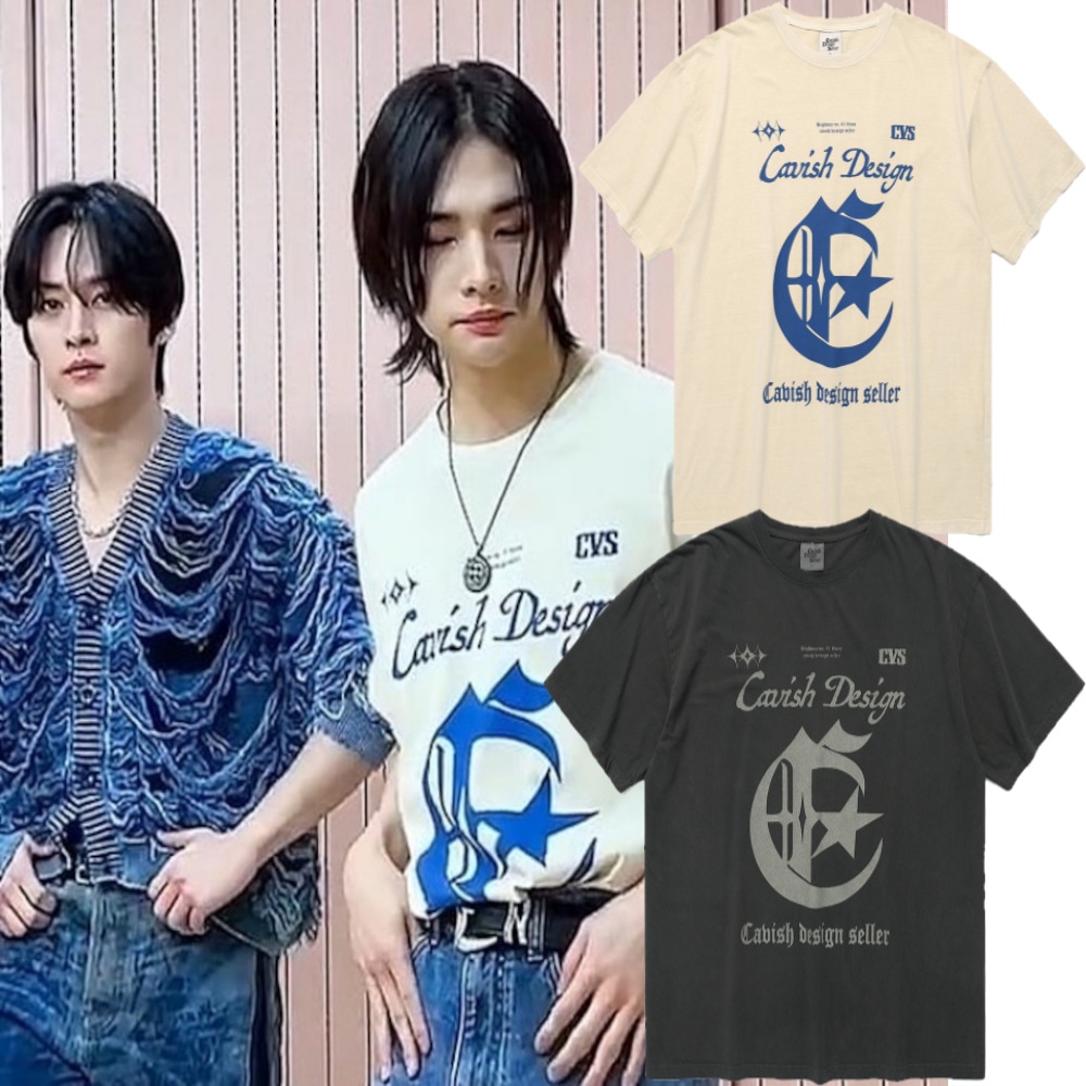 24ss/Stray Kids ヒョンジン 着用/ PIGMENT CENTURY SS TEE /2カラー/ユニセックス