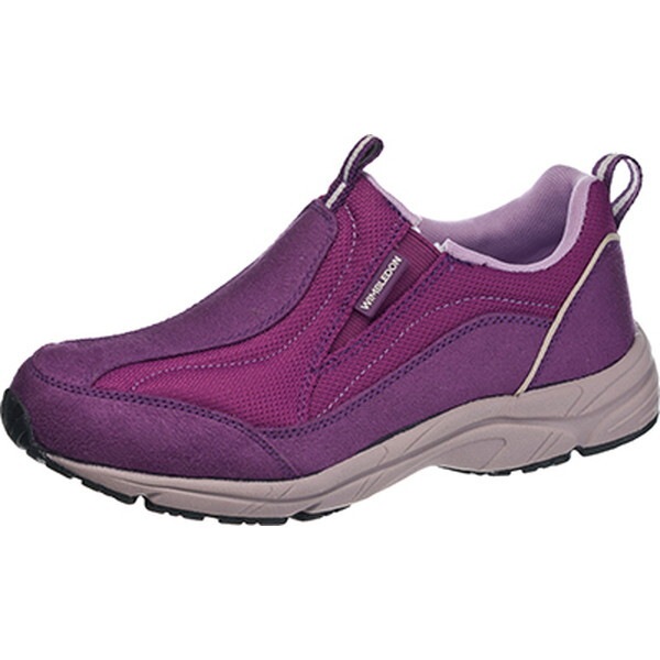 アサヒ W/B L031 VI KF79182 22.5cm バイオレット ウインブルドン スリッポンスニーカー (レディース)