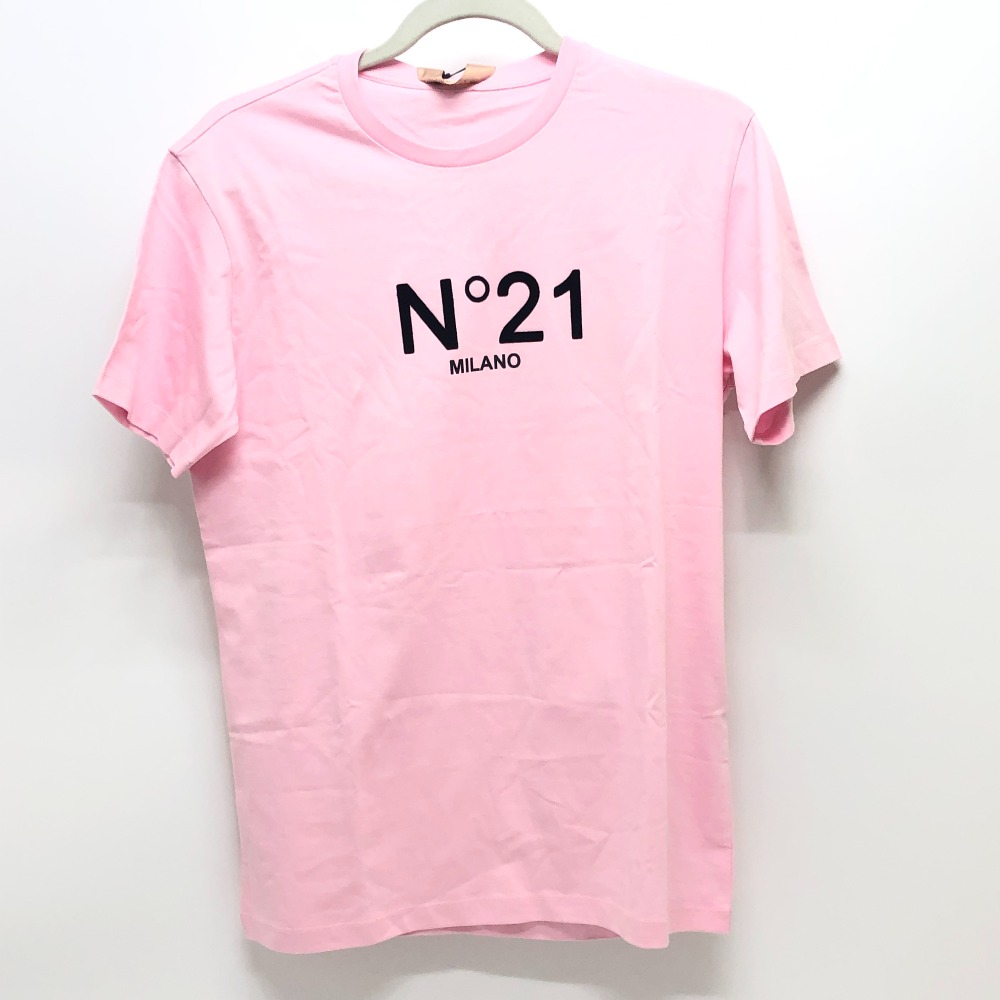 ヌメロ ヴェントゥーノ 半袖Ｔシャツ N21 半袖 Tシャツ シャツ コットン ピンク