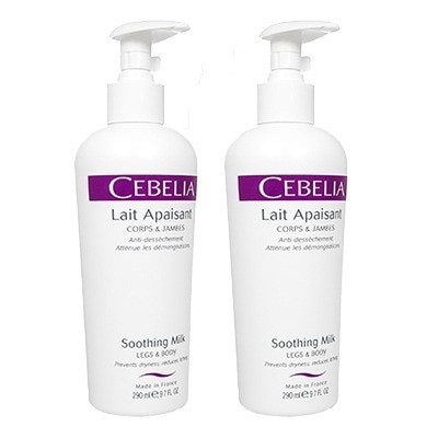 CEBELIA　スージングミルク 290ml 2本セット：海外発送便商品　日時指定不可　ヤマト国際便