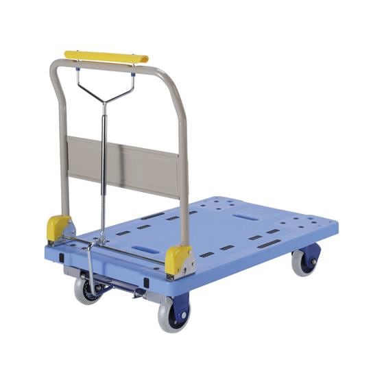 微音樹脂ハンドブレーキ台車 300kg荷重 金沢車輌 PHB-300GS