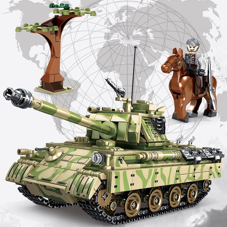 ブロック互換 レゴ 互換品 レゴミリタリー戦車 V号戦車パンター ドイツ 互換品クリスマス プレゼント ギフト 誕生日