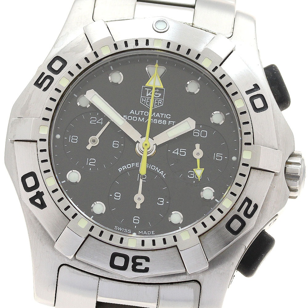 タグホイヤー TAG HEUER CN211A 2000 アクアグラフ クロノグラフ 自動巻き メンズ 良品 _896652【中古】
