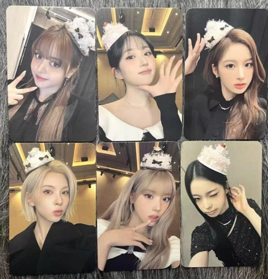 公式品　nmixx バースデーケーキ 中華上海　特典トレカ　全員６枚セット