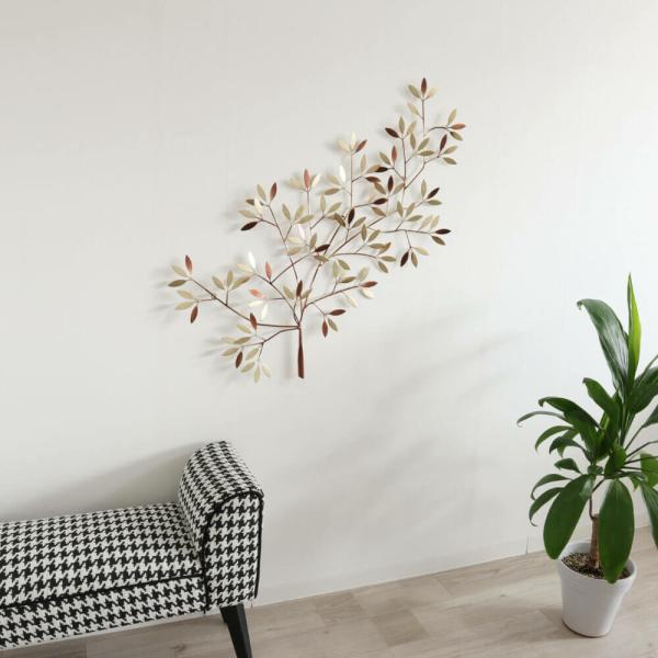 壁掛け 飾り ウォールデコレーション モダンアート ナチュラル アンティーク アイアン ボタニカル 700x900mm