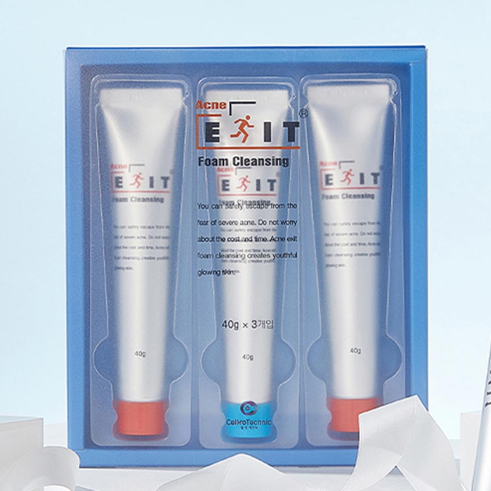 [2本セット割引商品] エクシット フォームクレンジング 3セット 120g