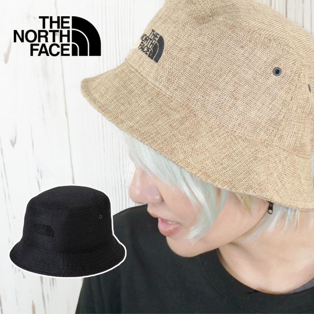ザ・ノース・フェイス メンズ 帽子 ハイクサンシャインハット レディース 日焼け防止 乾きやすい アパレル バケハ イージーケア アウトドア 日射病対策 NN02536 ブラック 黒 ナチュラル 日よ