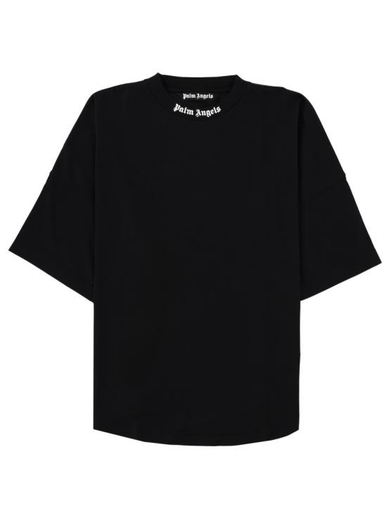 PALM ANGELS Men T-Shirts PMAA10BS26 JER0011003 BLACK
