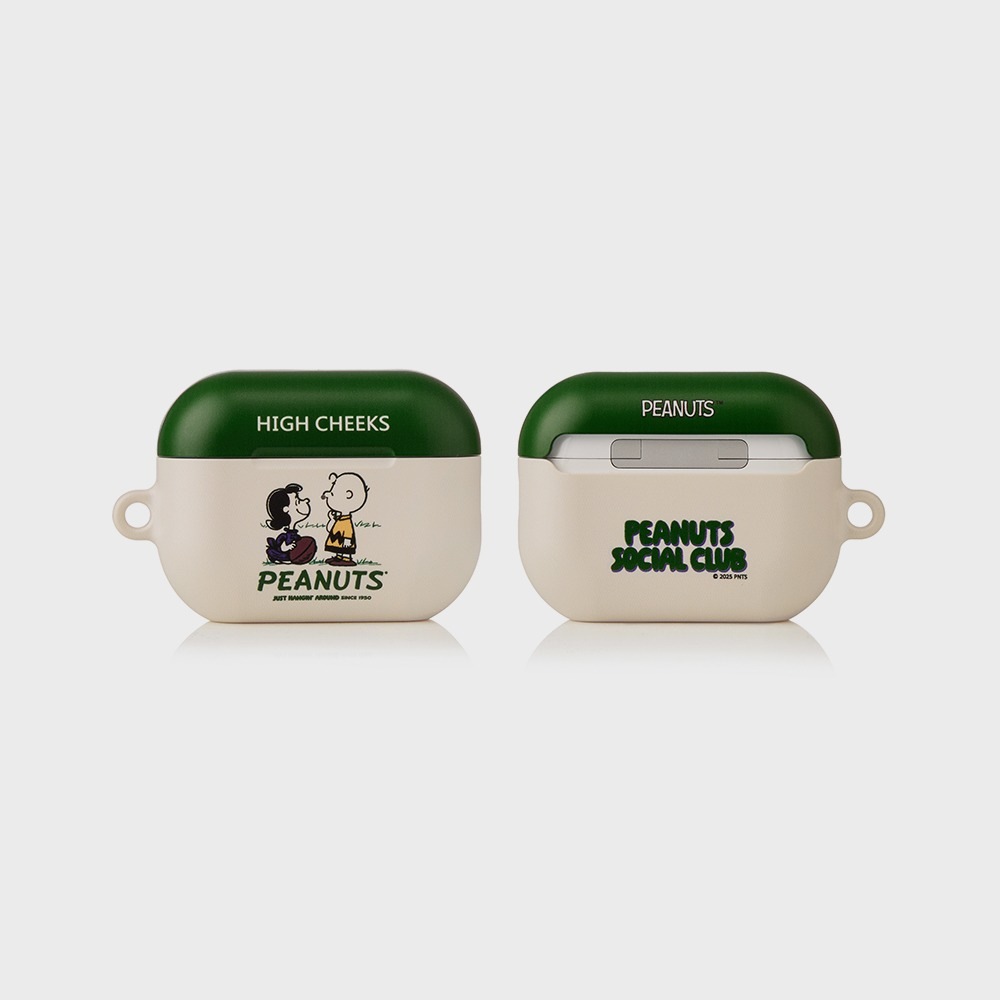 【HIGH CHEEKS x PEANUTS】 Just Hangin Around AirPods/AirPods Pro Case スヌーピーコラボケース 「正規品」