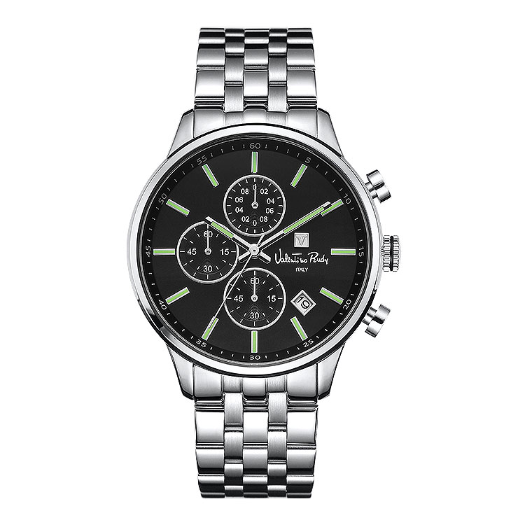 VR6571B-BKWT mens metal watch 8,050円